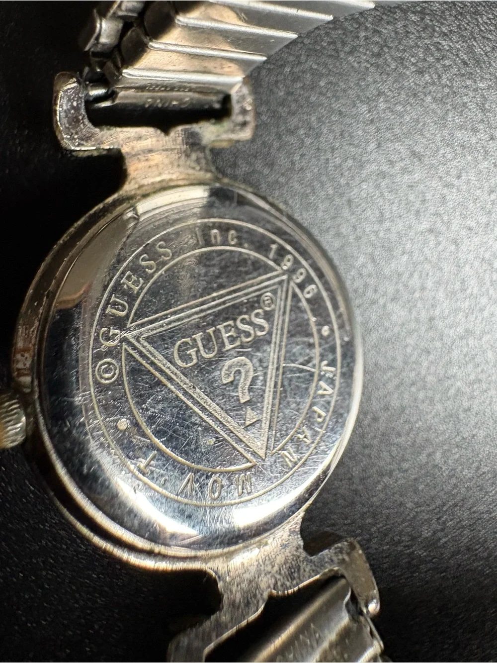 GUESS Two-Tone Silver and Gold Women's Bracelet Watch